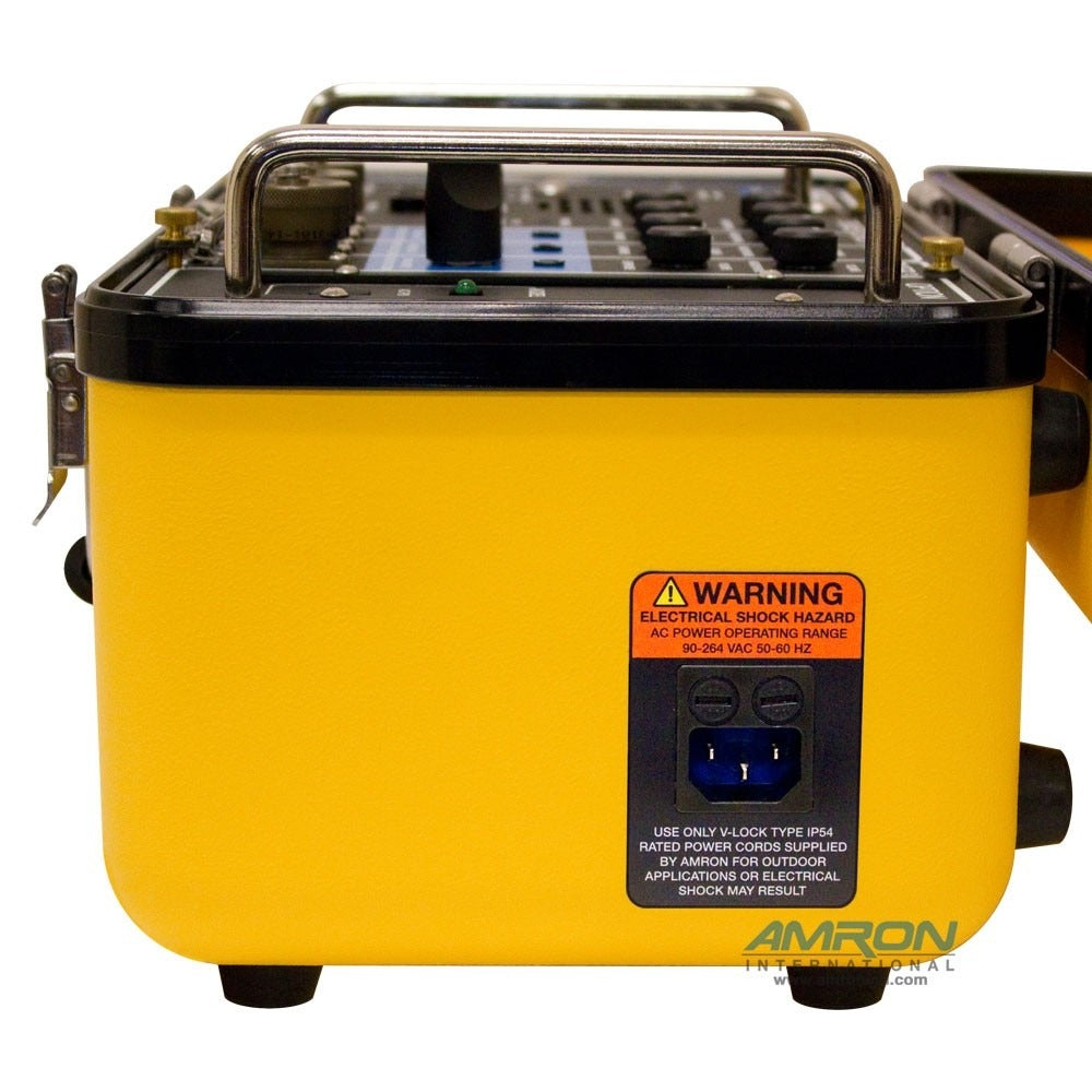 AMCOM II 2825A-12 Two-Diver Portable Helium Speech Unscrambler with Outdoor AC Power Module and Intl. Locking Power Cord