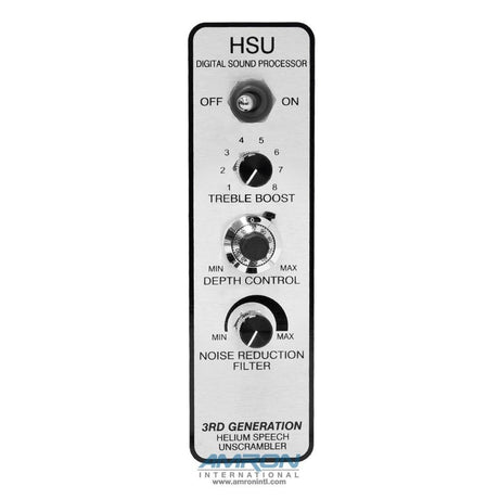 AMCOM III 2830R-02 Three-Diver Rack Mount Communicator with DSP3 Helium Speech Unscrambler