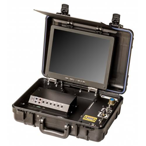 UWS-3410 Complete Portable Color Video System With LED Light