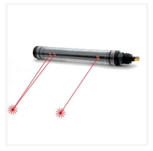 UWL-810 "RED LED" LASER LIGHT For ROVs