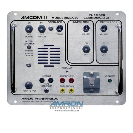 AMCOM II 2820A-02 Double Lock Chamber Communicator