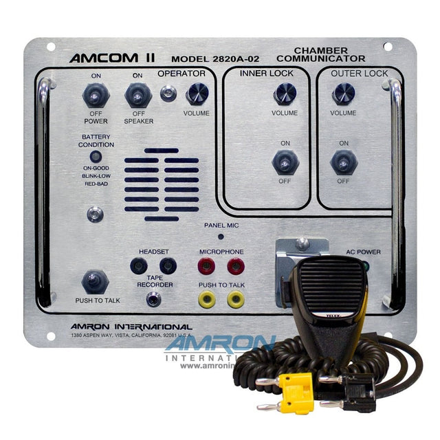 AMCOM II 2820A-02 Double Lock Chamber Communicator