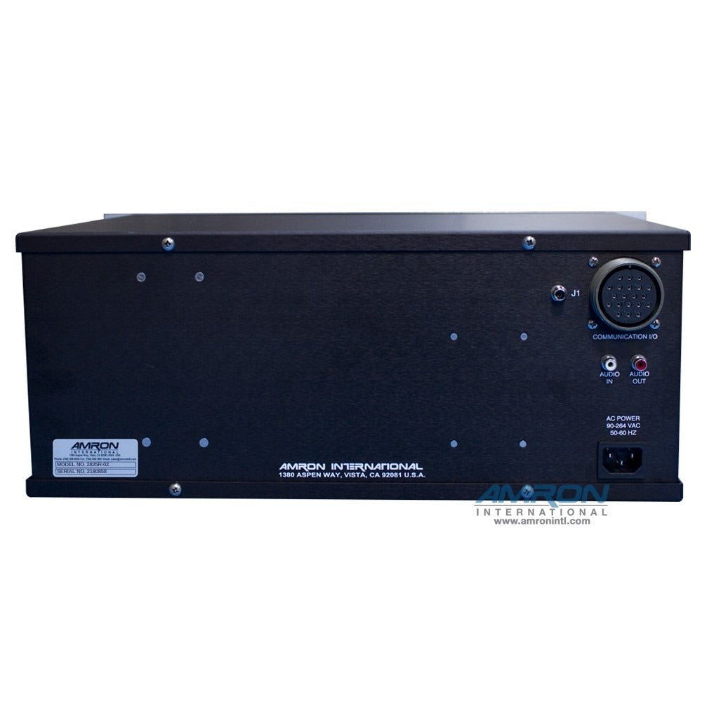 AMCOM II 2825R-02 Two-Diver Rack Mount Communicator with DSP3 Helium Speech Unscrambler