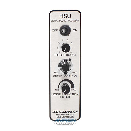 AMCOM II 2825R-02 Two-Diver Rack Mount Communicator with DSP3 Helium Speech Unscrambler