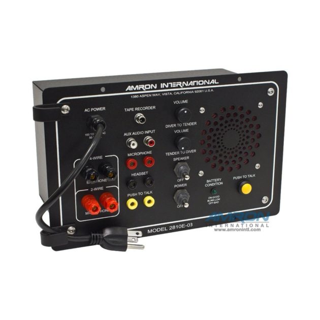 AMCOM I 2810E-03 One-Diver Communicator with Internal Rechargeable Battery