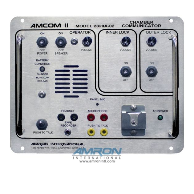 AMCOM II 2820A-02 Double Lock Chamber Communicator - Image 2