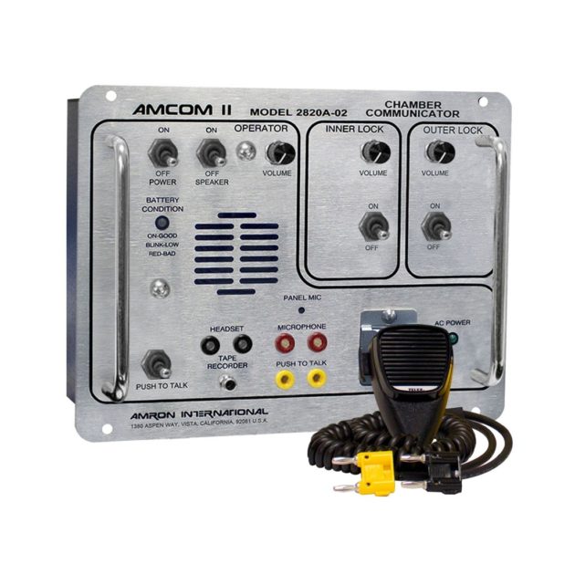 AMCOM II 2820A-02 Double Lock Chamber Communicator - Image 4