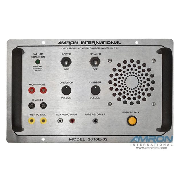 AMCOM I 2810E-02 Single Lock Chamber Communicator