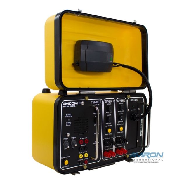 AMCOM II 2825A-13 Two-Diver Portable with 28B Wireless Tender Kit, Outdoor AC Power Module and International Locking Power Cord - Image 7