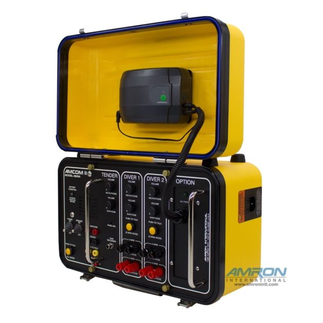 AMCOM II 2825A-13 Two-Diver Portable with 28B Wireless Tender Kit, Outdoor AC Power Module and International Locking Power Cord - Image 6