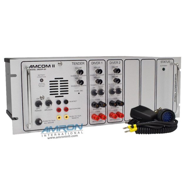 AMCOM II 2825R-01 Two-Diver Rack Mount Communicator