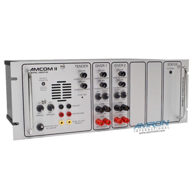 AMCOM II 2825R-01 Two-Diver Rack Mount Communicator - Image 8